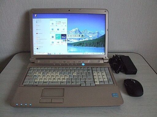 高速SSD240GB搭載 第二世代 Core i5-2520M　富士通 LIFEBOOK AH/R4H　タッチパネル （4049）