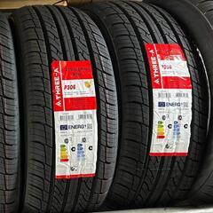 🌞215/60R16⭐工賃込み！新品未使用！エスティマ、マークX、オデッセイ、ヴェゼル、CX-3、MPV、フォレスター、レガシーランカスター等に！THREE-A製サマータイヤ入荷しました🌞