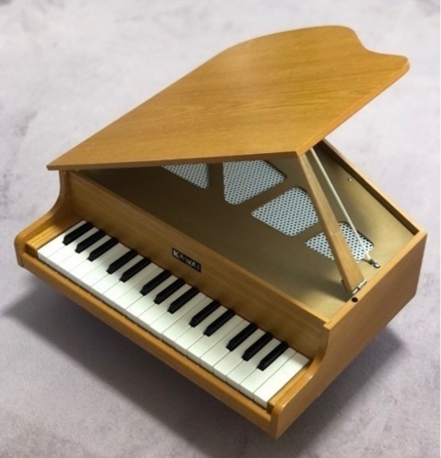カワイ　ミニピアノ　美品　木目　kawai 32鍵盤　子供用