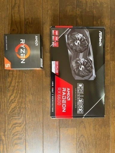「再度値下げ‼ 最終価格」Ryzen5600XとRX6600 CHALLENGER セット特価‼️