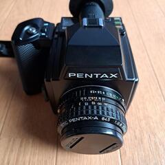 【美品】ペンタックス645本体　F2.8 75mm標準レンズ付き