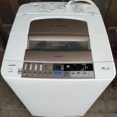 大型！9kg HITACHI 日立 BEAT WASH 全自動洗濯機