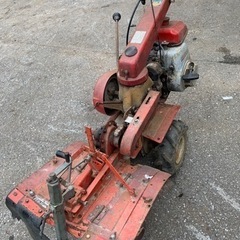 動作確認管理機　小型耕耘機