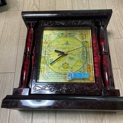 オルゴール付き置き時計