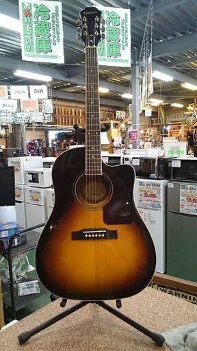 【愛品倶楽部柏店】Epiphone エレアコ AJ-220SCE/VS