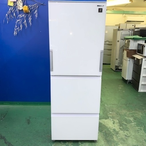 ⭐️SHARP⭐️冷凍冷蔵庫　2020年350L自動製氷左右扉開き　美品　大阪市近郊配送無料