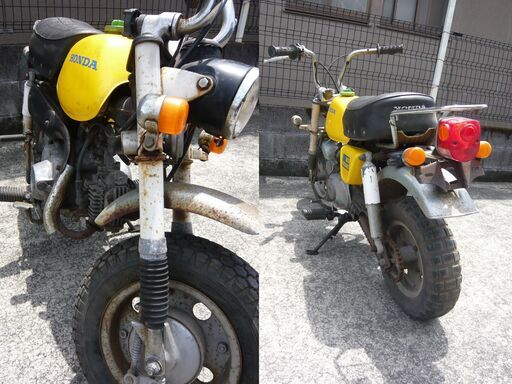 お取引中」 モンキーZ50 4L レストアベース(ジャンク扱い) 当時もの