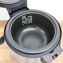 【ヤ取】≪J847ジ≫通電OK ZOJIRUSHI/象印 マイコン炊飯ジャー NS-QB36 容量/3.6L 2014年製 色柄/ステンレスXA 厨房機器/業務用 店舗/飲食店/厨房 