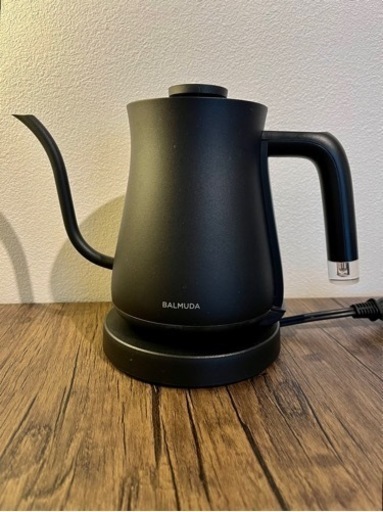 【ジャンク品】BALMUDAバルミューダ ケトル  ブラックK02A-BK