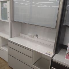 ☆ジモティ割あり☆ パモウナ 食器棚 ホワイト H198×W120×D44