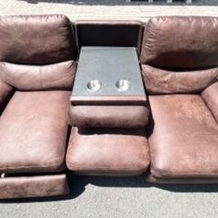 SALE!! (A-a27) ￥19800(税込) リクライニング電動ソファ 3人掛け