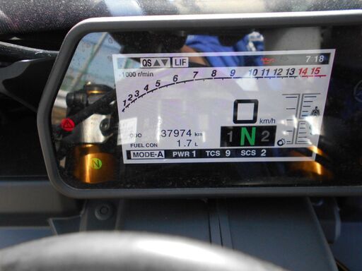 YAMAHA YZF-R1(2019) 逆車 バックステップ付き