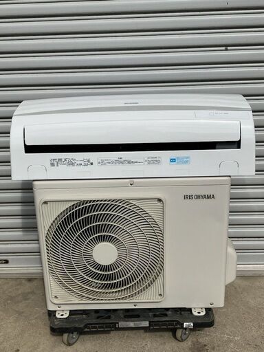 【中古】アイリスオーヤマ　2019年製　ルームエアコン　2.2kW（スタンダード）IRA-2203R　ホワイト