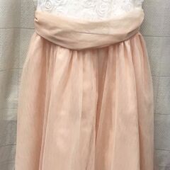 PRINCESS　ドレス　ホワイト/ピンク　140ｃｍ