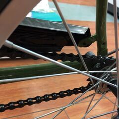 アサヒ　ミニベロ　20インチ　カーキー