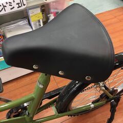 アサヒ　ミニベロ　20インチ　カーキー