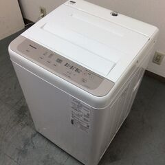 5/26受渡済）JT6888【Panasonic/パナソニック 6.0㎏洗濯機】美品 2021年製