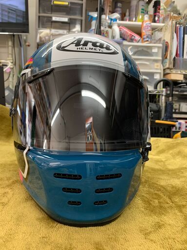 【愛品館江戸川店】アライ(Arai) バイクヘルメット フルフェイス RAPIDE NEO NUMBER ブルー 57-58cm  ID：118-014498-007