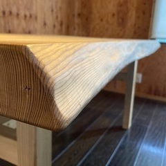 【宮大工】杉／一枚板テーブル／天然木／無垢
