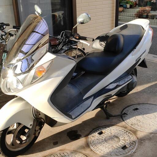 スカイウェイブ250 売約済)スズキ スカイウェイブ250S CJ43A 人気の白