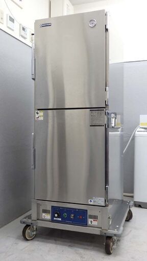 北海道 千歳市/恵庭市 動作品 NICHIWA/ニチワ電機 ホットワゴン HW-450 2015年製 温蔵庫 ホットストッカー 100V 厨房機器