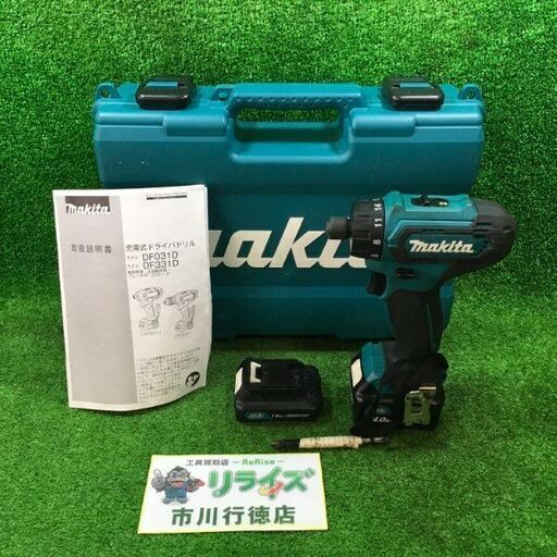 マキタ DF031D 充電式 ドライバドリル 10.8V ※充電器は付属しておりません【市川行徳店】【店頭取引限定】【中古】