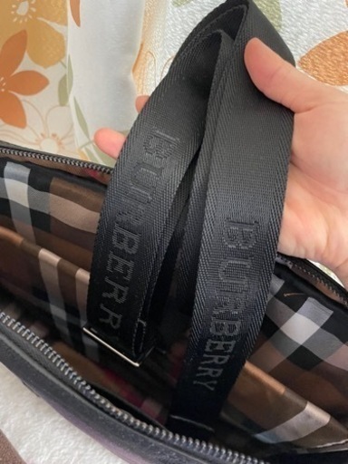 新品近い バーバリー ビジネスバッグ ショルダーバッグ 書類バッグ