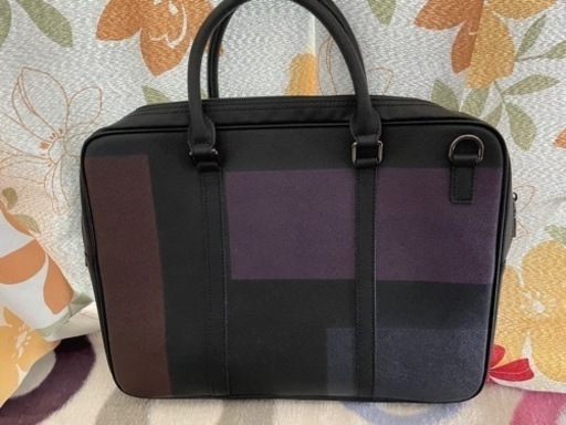 新品近い バーバリー ビジネスバッグ ショルダーバッグ 書類バッグ