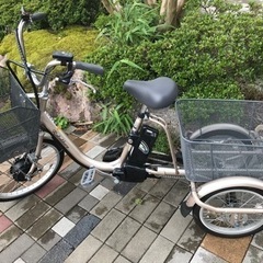 （取引終了）ラクッカル電動三輪自転車