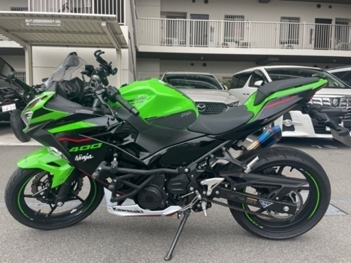 kawasaki ninja 400 そのまま乗って帰られます