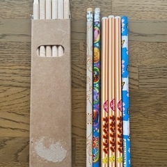 HB鉛筆、色鉛筆セット