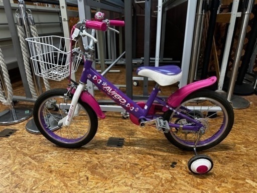 補助輪付き　子供用自転車　16インチ　比較的キレイです