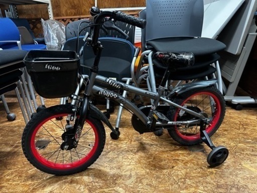 子供用自転車　補助輪付き　16インチ