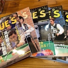 ビリヤード　CUES 雑誌　2018-2019年　DVDつき