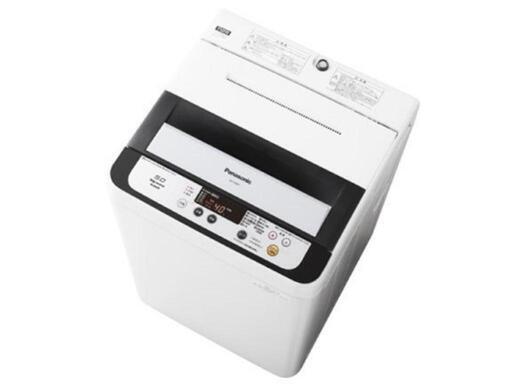 パナソニック　全自動洗濯機５キロ　NA-F50B7　美品