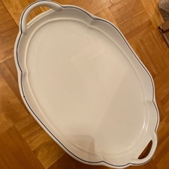 イタリア製　陶磁器大皿　パーティー皿