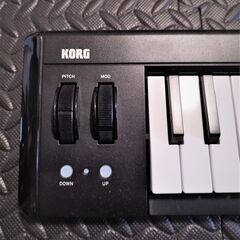 KORG 61鍵USB MIDIキーボードMICROKEYII