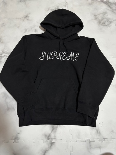 23SS SUPREME Script Hooded Sweatshirt  supreme 23ss week1 2023 シュプリーム 正規品