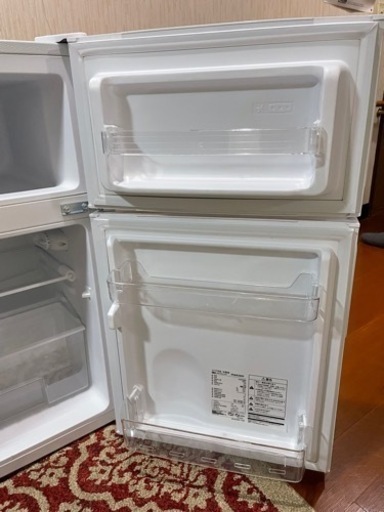 【美品】2021年製　MAXZEN 冷蔵庫　87L