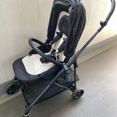 サイベックス メリオ 2021 カーボン ブラック 純正夏用シートとレイン