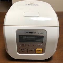 Panasonic 電子ジャー炊飯器 SR-ML051