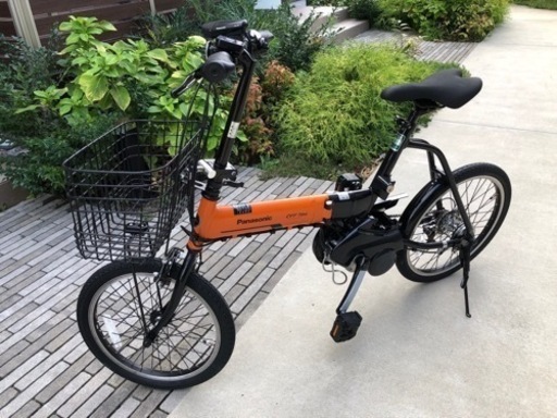 決まりました！値下げします。パナソニック　折りたたみ式電動アシスト自転車
