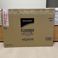 SHARP AQUOS A AD 2T-C22AD-B 液晶テレ...