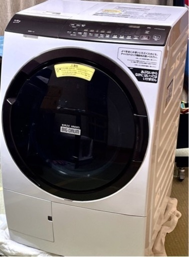 週末セール‼️日立 ドラム式洗濯機  BD-SX110FR 自動投入　右開き