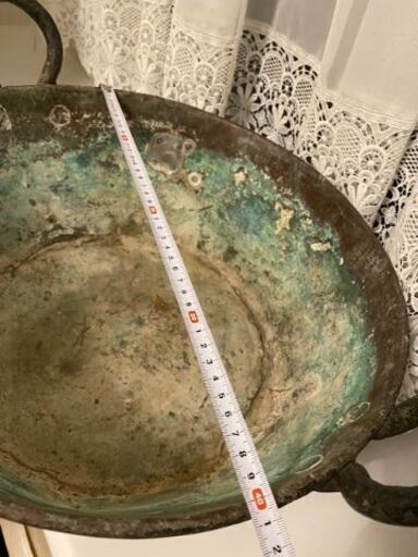 骨董 貴重な同鍋 - ガーデニング 