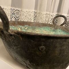 骨董　貴重な同鍋