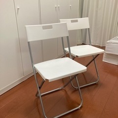 イケア　折りたたみチェア・椅子　グンデ　IKEA GUNDE ２脚