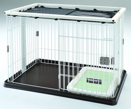 新品 ボンビアルコン (Bonbi) ウッドワンサークルゲージ ホワイト 犬用