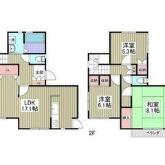 💚市原市の３LDK！初期安で戸建てに住もう💚駐車場付き・フリーレ...