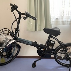 電動アシスト折りたたみ自転車